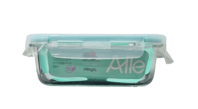 CONTENEDOR HERMETICO VIDRIO RECT. 600ML