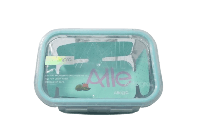 CONTENEDOR HERMETICO VIDRIO RECT. 600ML