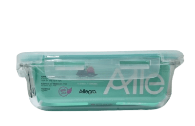 CONTENEDOR HERMETICO VIDRIO RECT. 1000ML