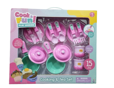 SET JUEGO TE, 15 PZAS