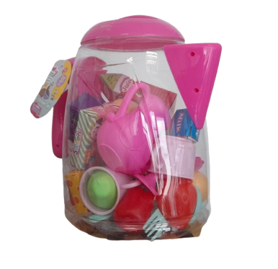 SET JUEGO COCINA Y COMIDA, 33 PZAS