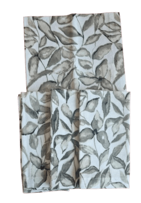 SERVILLETAS DE ALGODÓN 4 PIEZAS  - BLANCO INVIERNO 40 CM