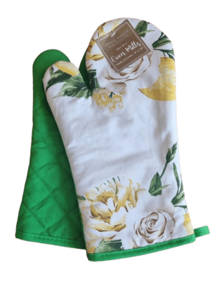 GUANTES HORNO ALGODÓN ROSAS1