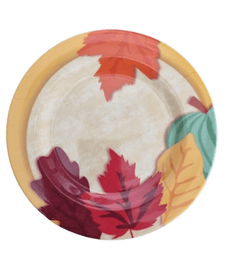 PLATO ENSALADA MELAMINA 20 CM  AUTUMN1