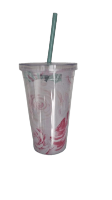 VASO VIAJE ROSAS 473 ML
