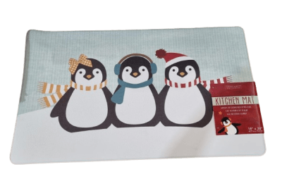 TAPETE COCINA  PINGUINOS 46 X 76 CM1