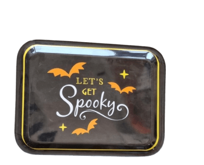 BANDEJA RECTANGULAR MELAMINA SPOOKY1