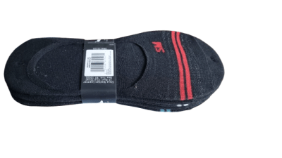 CALCETINES NEGROS PACK 5 HOMBRE TALLA 10-13