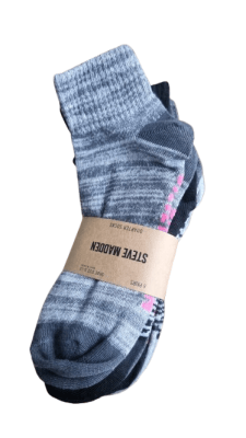 CALCETINES PACK 6 MEDIA PIERNA MUJER TALLA 36 STEVE MADDEN1