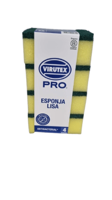 ESPONJA LISA 4 UNIDADES VIRUTEXPRO1