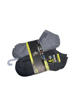 PACK 6 CALCETINES CORTE BAJO HOMBRE TALLA 6-12