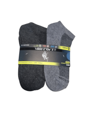 PACK 6 CALCETINES CORTE BAJO HOMBRE TALLA 6-12