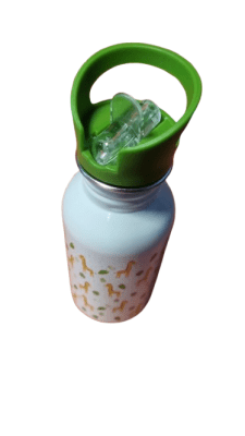 BOTELLA INFANTIL ACERO INOXIDABLE JIRAFA