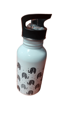 BOTELLA INFANTIL ACERO INOXIDABLE ELEFANTE