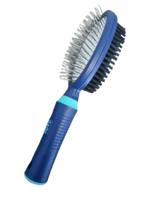 CEPILLO 2 EN 1 DE PUNTAS Y CERDAS PARA MASCOTAS GOOD SCOUT1