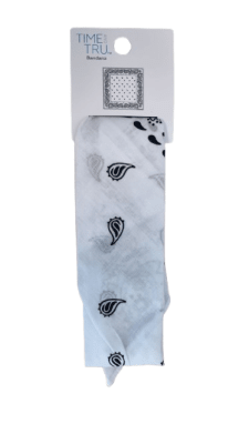 BANDANA BLANCA TIME&TRU1
