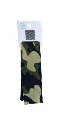 BANDANA NEGRO/VERDE TIME&TRU1