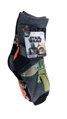 PACK 5 CALCETINES  STAR WARS HALLOWEN INFANTIL1