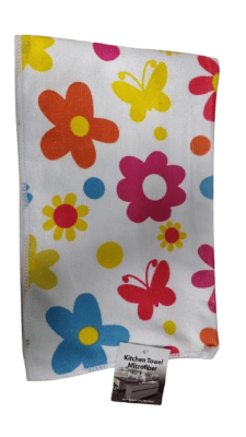 PAÑO DE COCINA FLORES KITCHEN TOWEL1