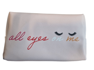 ESTUCHE COSMÉTICOS RECT. ESTAMPADO ROSA1