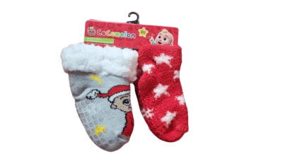 PACK 2 CALCETINES BEBÉ COCOMELON