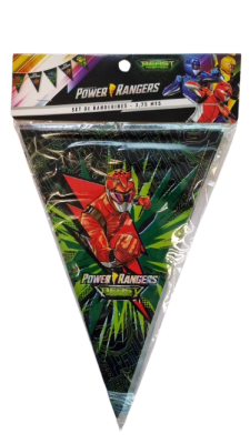 BANDERIN CUMPLEAÑOS POWER RANGER1