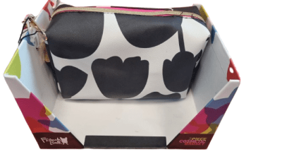 ESTUCHE COLOR BLANCO/ NEGRO