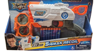 SET LANZADOR, 8 DARDOS FOAM1