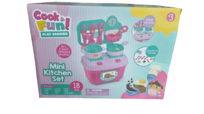 SET JUEGO COCINA 18PCS COOK&FUN