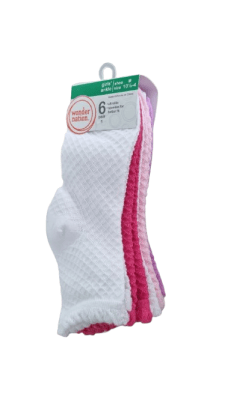 6 PACK CALCETINES NIÑA