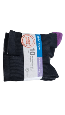 10 PACK CALCETIN GIRLS CREW