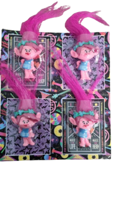 SET DE 4 GOMAS TROLLS