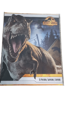 POSTER BOOK JURASSIC WORLD