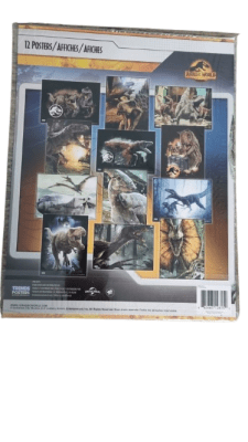 POSTER BOOK JURASSIC WORLD