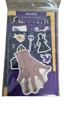 SET DE STICKER 8 HOJAS MERLINA PROARTE1