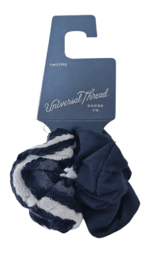 PACK 2 SCRUNCHIE BCO Y NEGRO