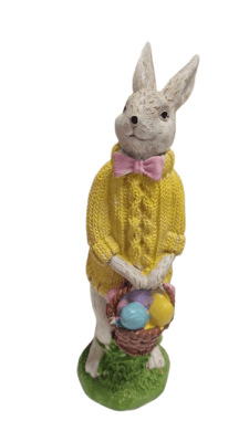 DECORACION CONEJO BEIGE