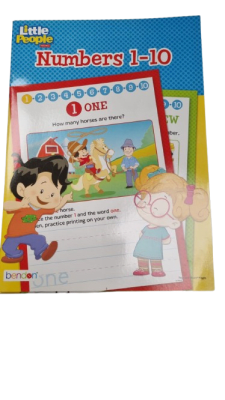 LIBRO NUMBERS 1-10 LITTLE PEOPLE