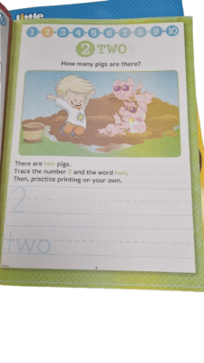 LIBRO NUMBERS 1-10 LITTLE PEOPLE