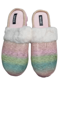 PANTUFLA DAMA ROSA S-XL