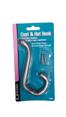GANCHO METALICO COAT & HAT HOOK