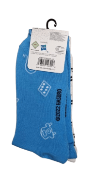 PACK 2 CALCETINES LARGOS MONOPOLY