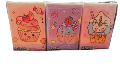 PAÑUELO DESECHABLE CUP CAKE  9 UN1