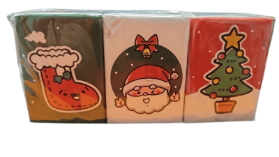 PAÑUELO DESECHABLE NAVIDAD 9 UN1