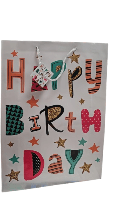 BOLSA REG FELIZ CUMPLE JUMBO 46*33*10