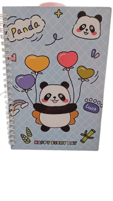 CUADERNO HAPPY PANDA