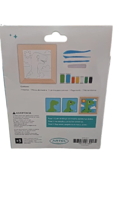 PINTA CON MASITAS DINOS