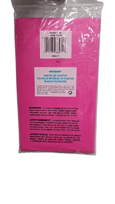 MANTEL ROSA NEON