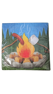 SERVILLETA DE BEBIDA DE ACAMPADA