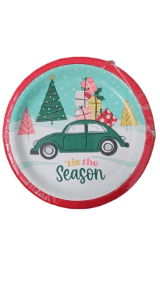 PLATOS  COCHES NAVIDAD